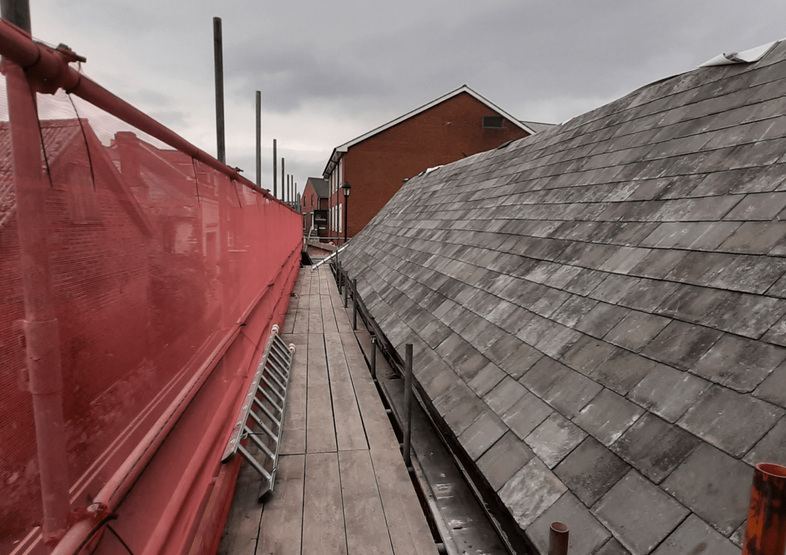 Commercial roofing services by Hi-Tech Property Services