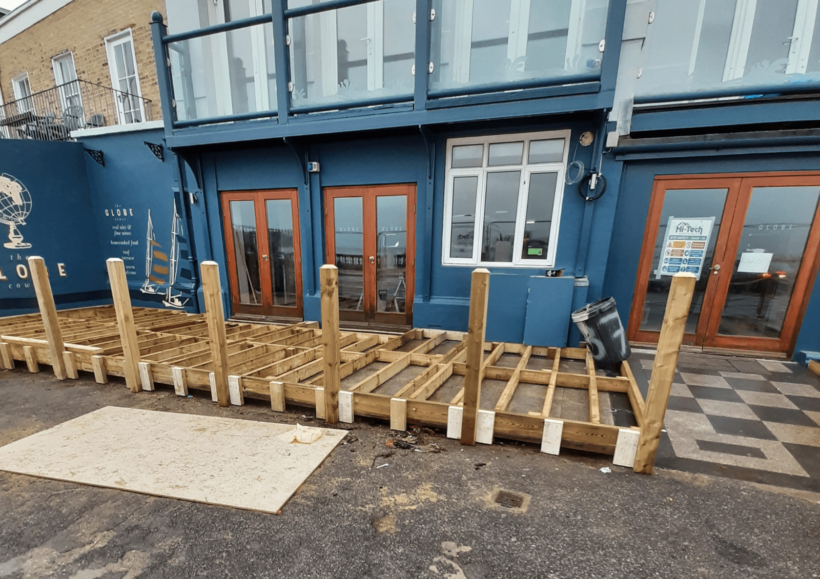Commercial refurbishment by Hi-Tech Property Services