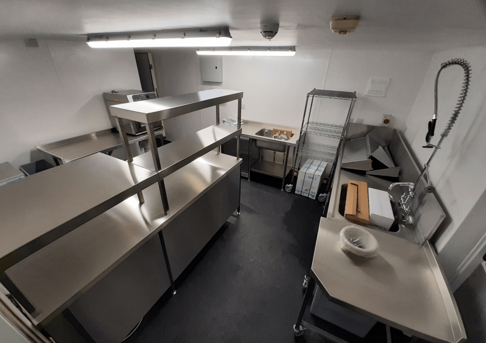 Hi-Tech commercial catering project