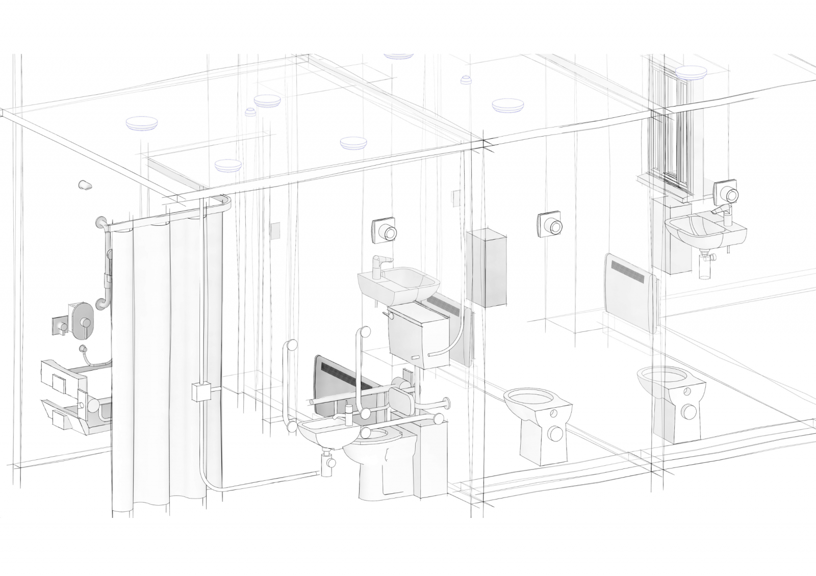 Commercial water and plumbing system installed by Hi-Tech