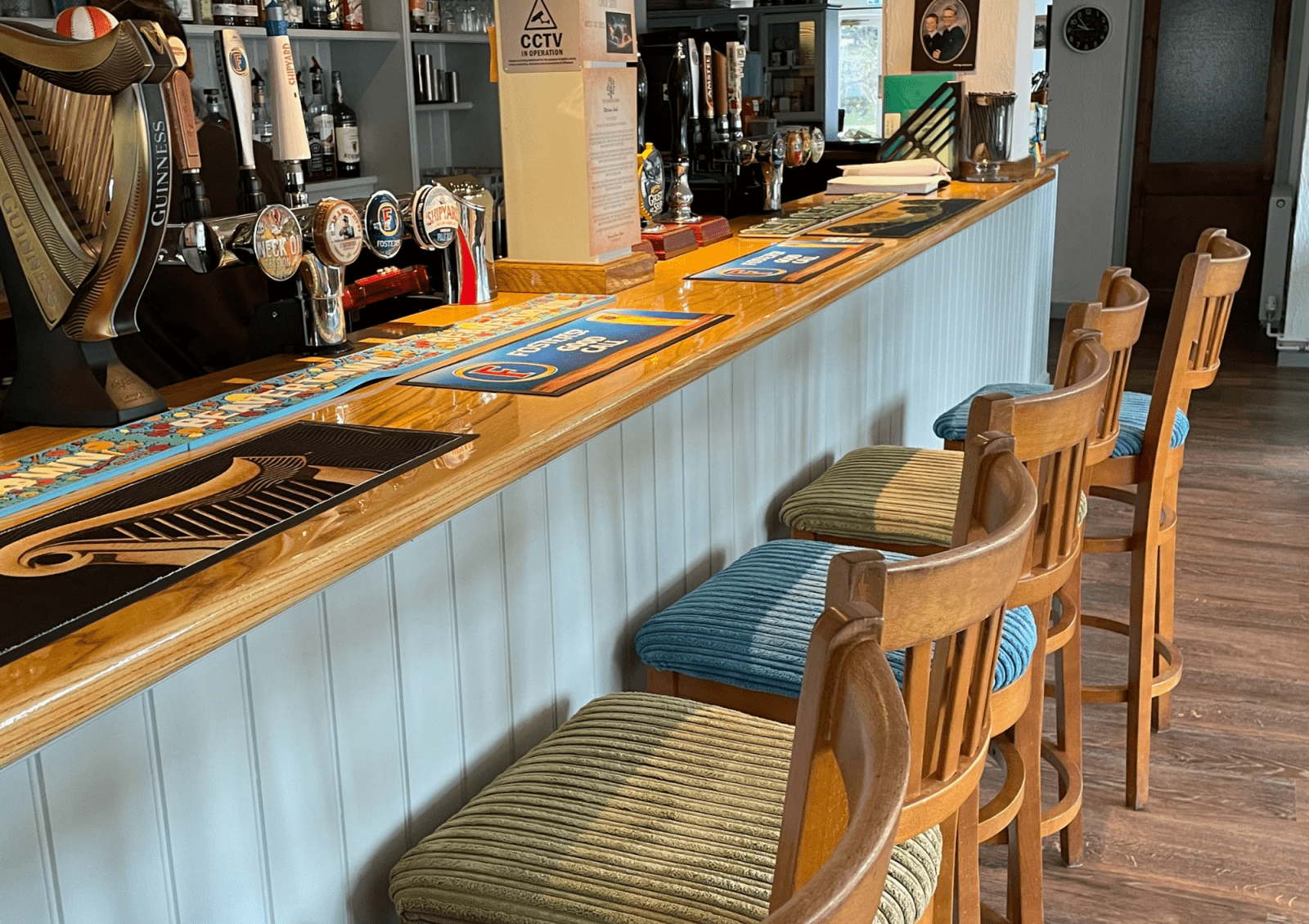 Woodman's Arms bespoke bar solution