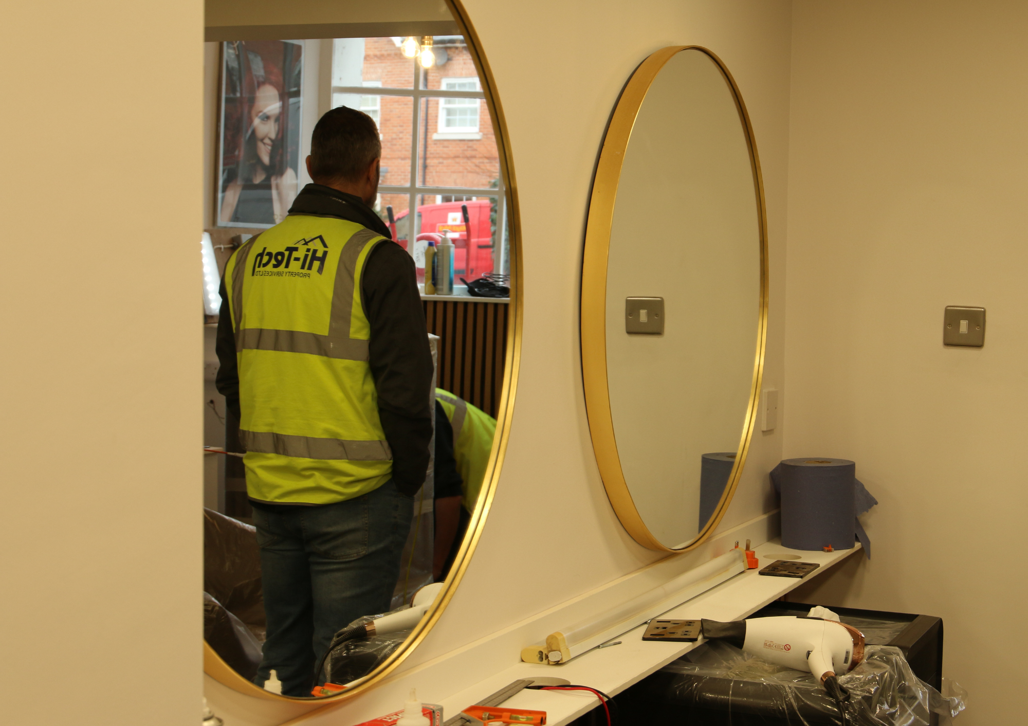 Completed Hi-Tech electrical installation