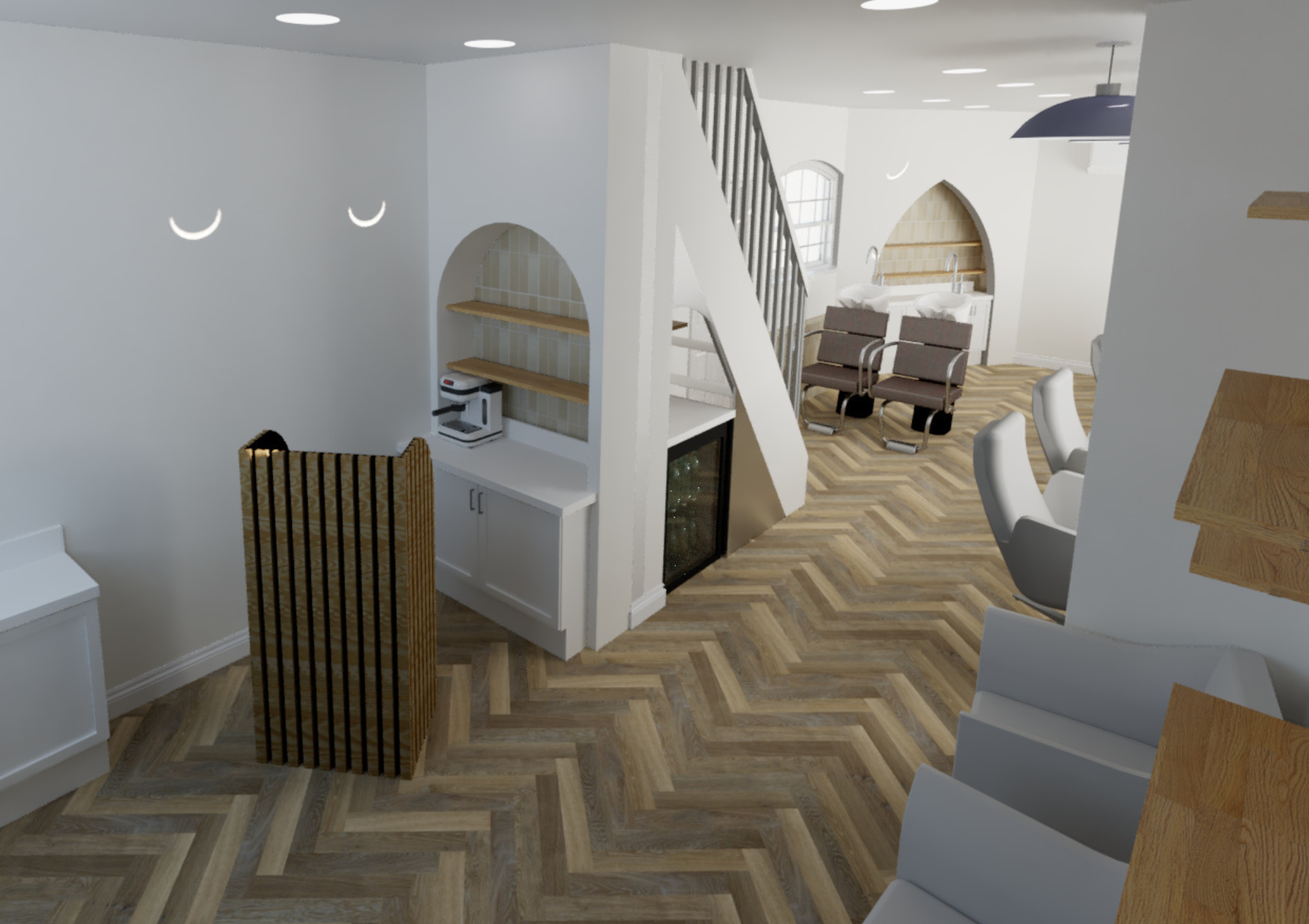 Completed customer-facing refurbishment by Hi-Tech